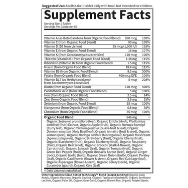 Organics Women's Multi Tablets